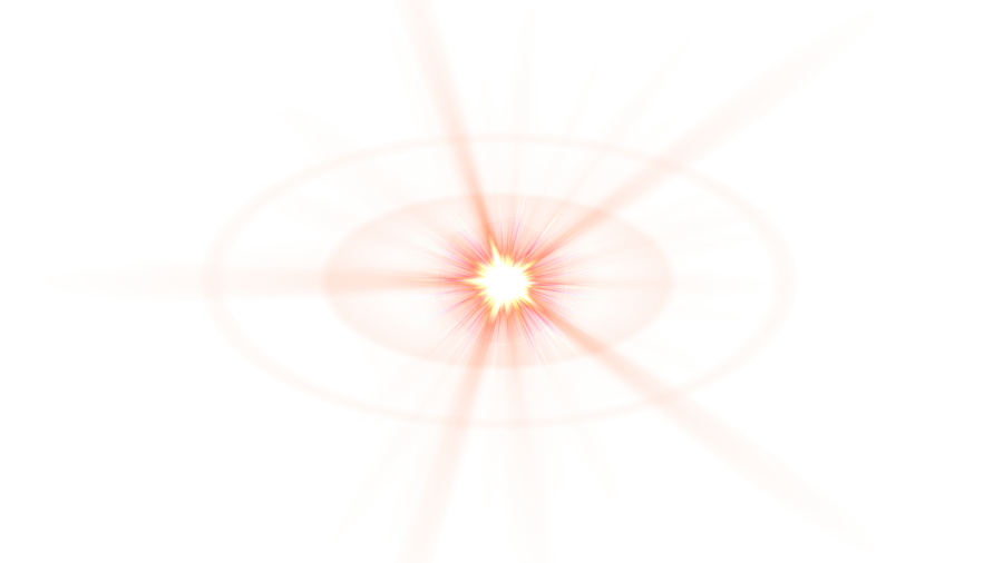 Orange Flare Decoration